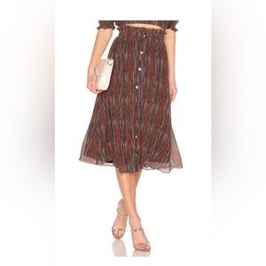 House of Harlow 1960 Carmella midi skirt.  Size XS.  NWT